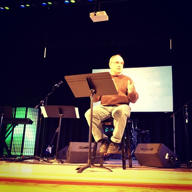 GREG SMITH sharing a great message at @ImagineChurch last night
