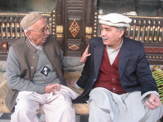 Saleem Raaz Saib And Raj Wali Shah Khattak