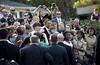 President Obama stops for a photo with neighborhood residents on his way to a fundraiser in Atlanta, Georgia  8:25 ET: The President delivers remarks at a campaign event at TYLER PERRY Studios, Atlanta