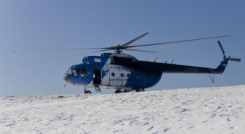 Mi-8 in Altai mountains ©  Pavel 