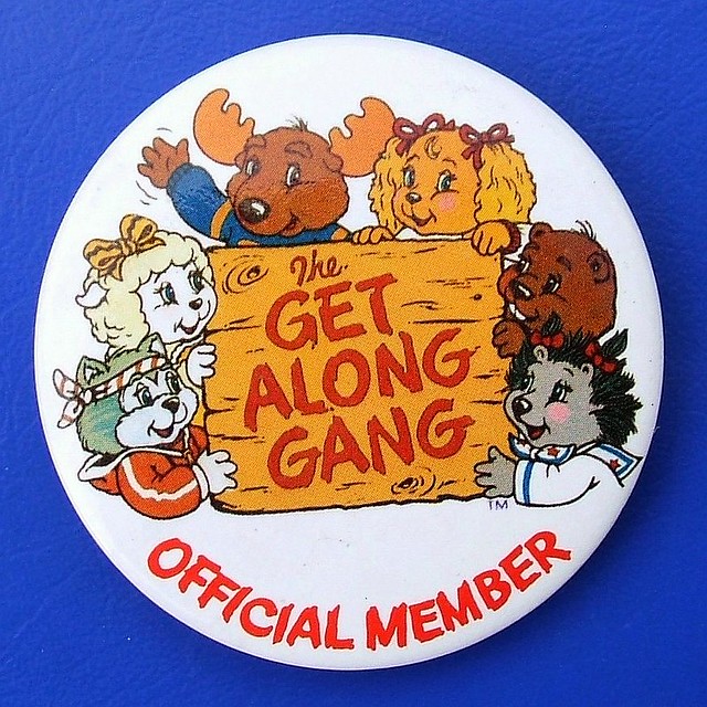 The get Along Gang - club membership badge (1980’s)