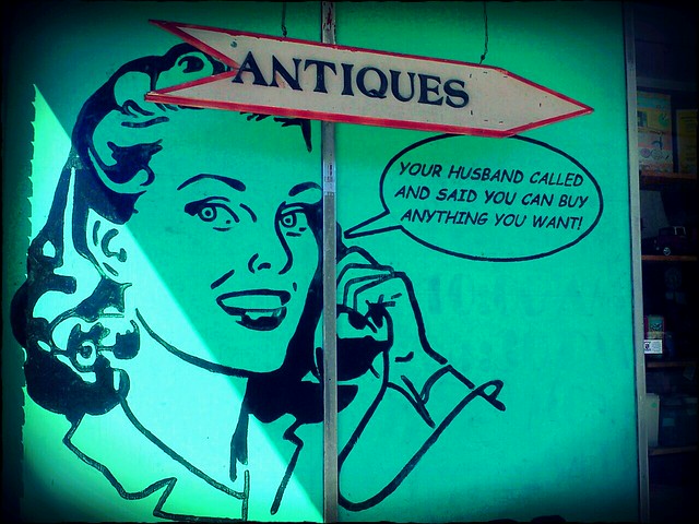 Day 64- Antiquing!... Hello? You are the best Husband! 