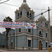 La bella chiesa all'entrata di Huánuco