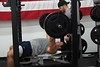 Mike Martin on the Bench Press at Barwis Methods