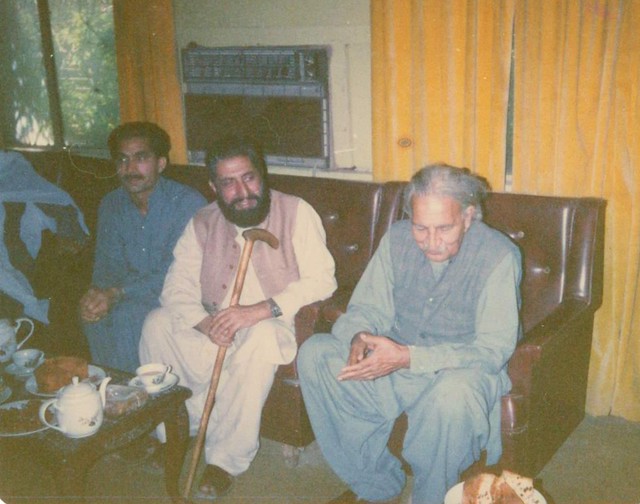 Ghani Khan Baba and Qalandar Momand And Raj Wali Shah Khattak