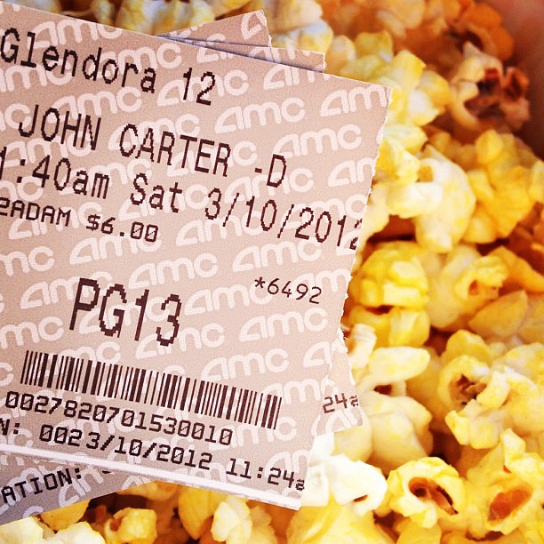 Saw JOHN CARTER - Family #Movie Day #Disney Anyone else see it? What did you think?