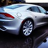 A FISKER KARMA. The perfect grocery getter