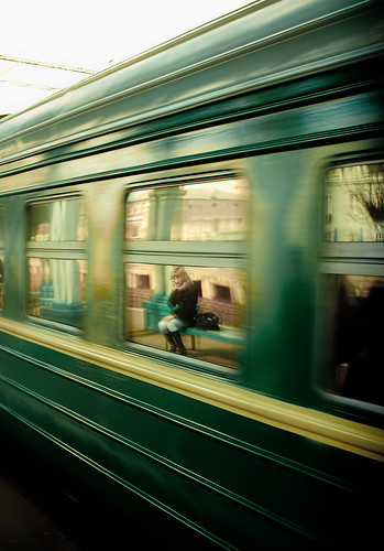  \ Train station of Odintsovo ©  Valeri Pizhanski