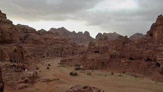 Petra from above, Jordan - March 2012