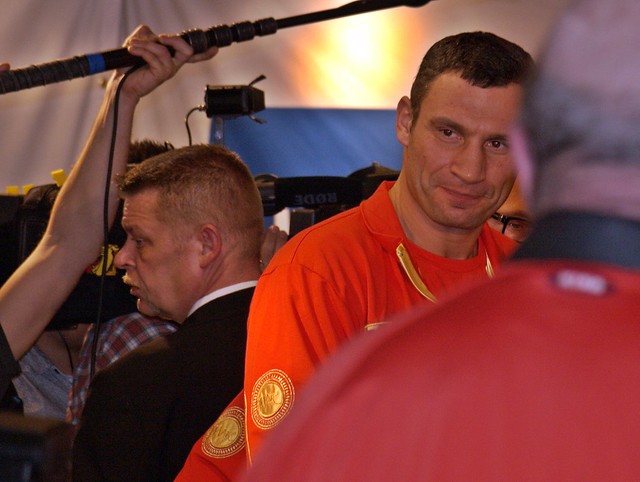 Official weigh in Klitschko vs. Mormeck