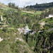 Il santuario di Las Lajas da lontano