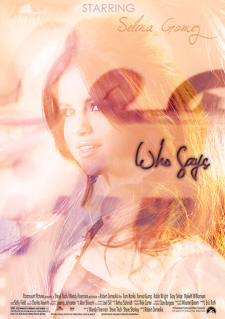 Who Says [MOVIE POSTER 2 // Manip]