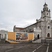Una bella chiesa uscendo da Latacunga per raggiungere la laguna di Quilotoa