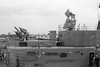 ERIC HOGBEN COLLECTION 83. Seacast Quadruple AA missile installation, HMAS SWAN [III], WND,  Oct. 1972.