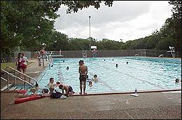 Garrison pool in Austin, TX