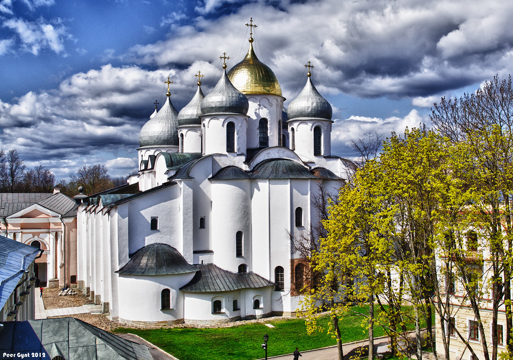: Saint Sophia Cathedral in Novgorod.  . .