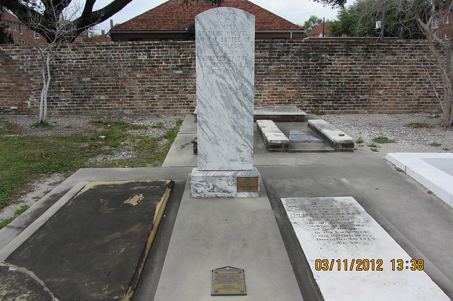051 - Saint Louis Cemetery One - Veterans Memorial - Battle of New Orleans