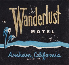 Wanderlust MOTEL Anaheim CA (hmdavid) Tags: california vintage motel wanderlust 1950s 1960s anaheim matchbook matchcover