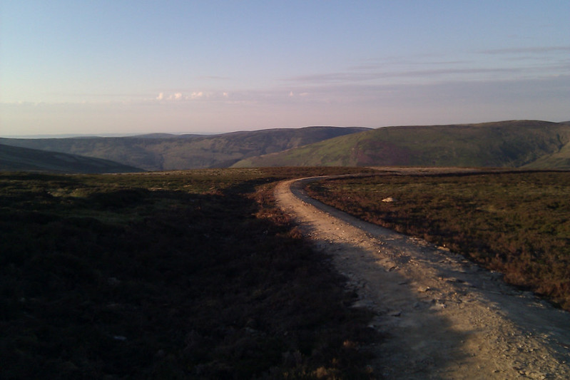 The track from Cairn of Meadows