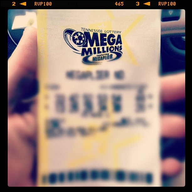 Got a lottery ticket! Definitely gonna win ;) #megamillions