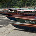 Canoe allineate in Misahualli