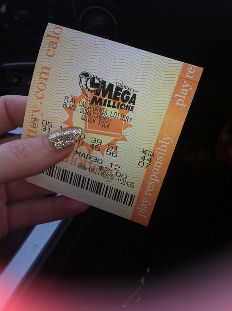 My first lottery ticket!!!!  I think Im going to win!!!
