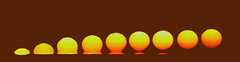 Omega Sunrise with Sunspot 1476