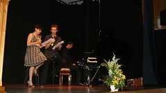 Recital poético con Isabel Belmonte al piano con Alberto Gutierrez en Alhaurín de la Torre (Málaga)