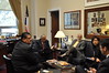 Congressman Reyes meets with representatives from La Fe Clinic to discuss funding for community health centers in the FY13 BUDGET.