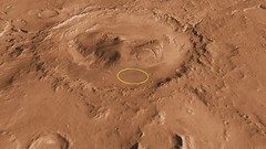 Curiosity Landing Site in Gale Crater (NASA, M...