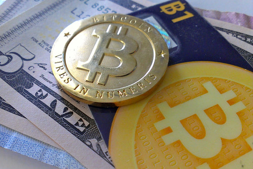 Bitcoins - foto di zcopley