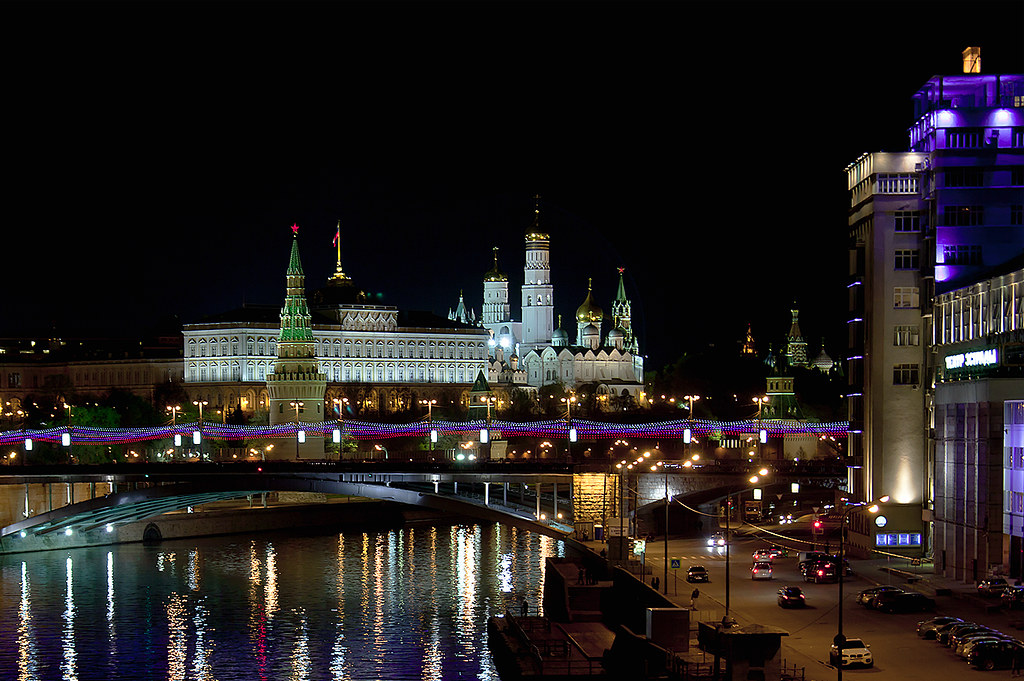 : Moscow Kremlin at night