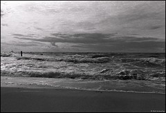 Schooner on the horizon, Baltic Sea July 2012