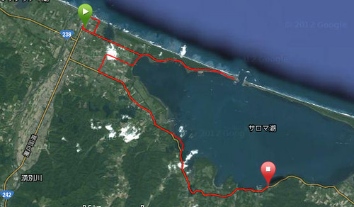 サロマ湖100kmウルトラマラソン〜54kmまで