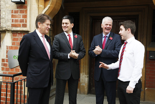 David Miliband in conversation with our Vice-Chancellor