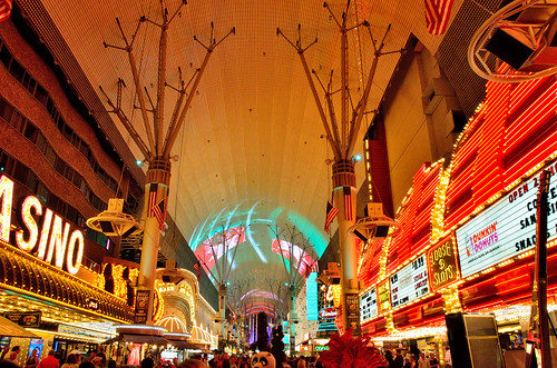Fremont Street Experience by TimothyJ, on Flickr