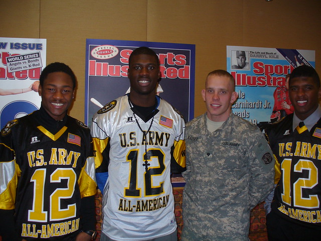 Soldier of the Year and Army All-Americans at Sports Illustrated offices