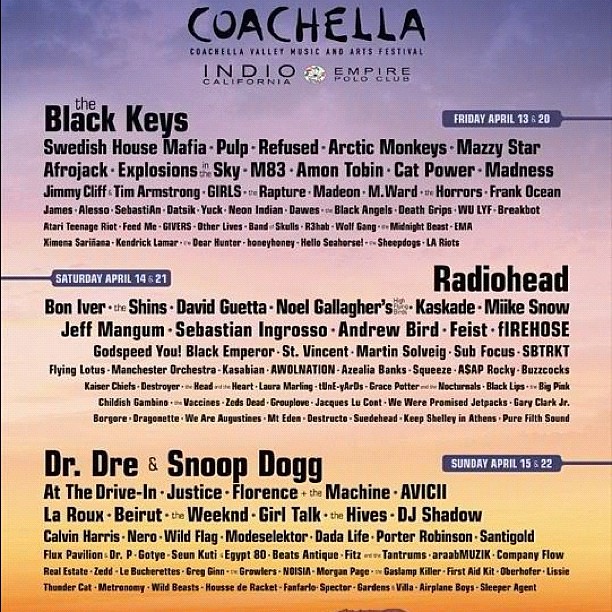 Whoa you know when Compton and long beach is together now you know you are in trouble ..#COACHELLA