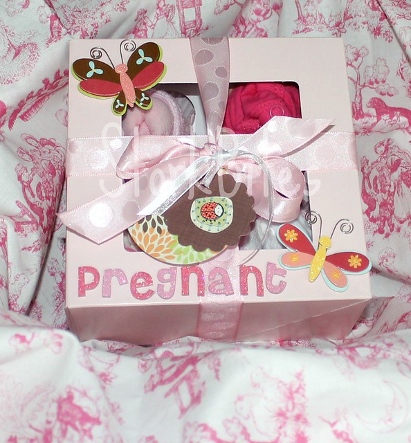 Onesie/Washcloth Cupcake Baby Shower Gift