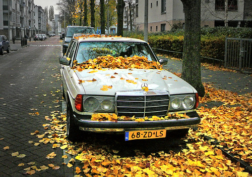 Mercedes 240 D W123 1979 Amsterdam Piet Mondriaanstraat 11