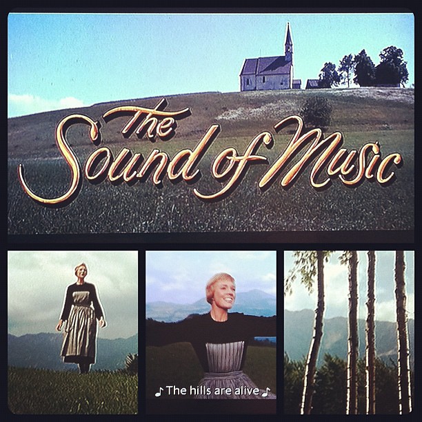 Watching the SOUND OF MUSIC and missing my Auntie Barbie. 