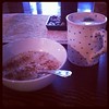 Day 2: Breakfast. Oatmeal with cinnamon, giant mug of green tea.