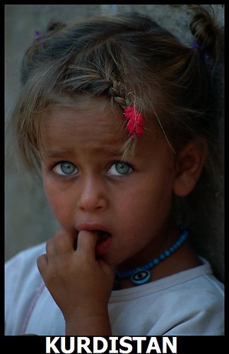 The NaZar eyes of Tawus melek chain of Kurdish child bless for evil eyes