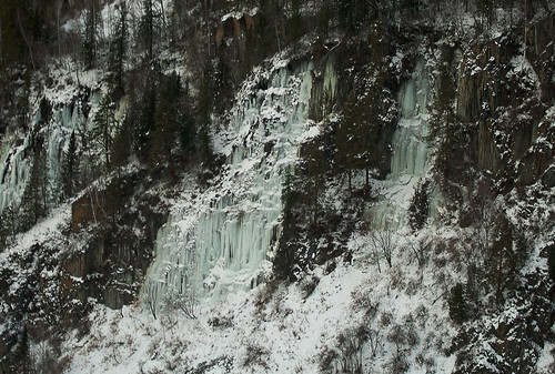 Frozen waterfall ©  Pavel 