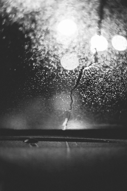 Rainy dashboard