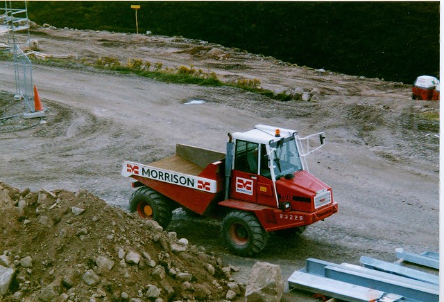 W624 WDS - Thwaites TD12 dumper - Morrison Construction Ltd., Inverness, Scotland.