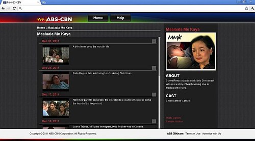 My ABS-CBN_Episode Gallery
