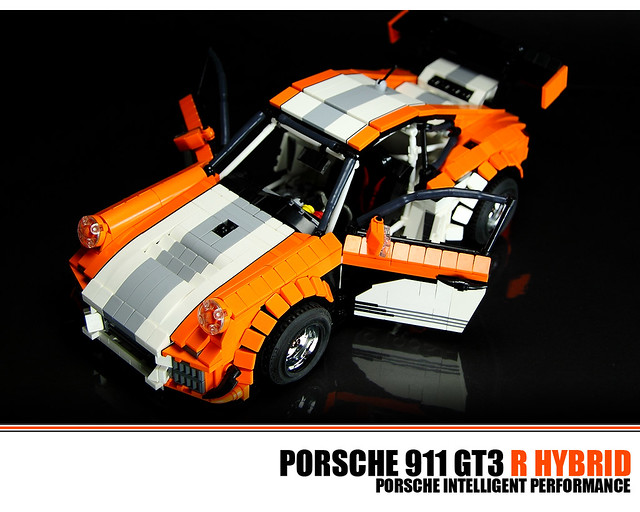 lego 911 porsche hybrid 2010 gt3 997