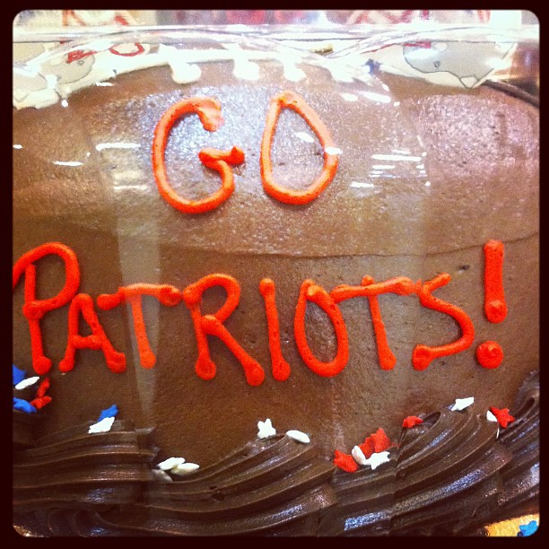 PATRIOTS Cake!