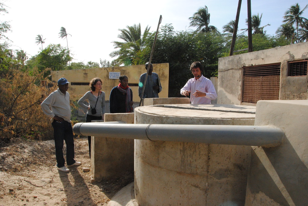 Reservoir Biogaz en ciment - Biodigesteur